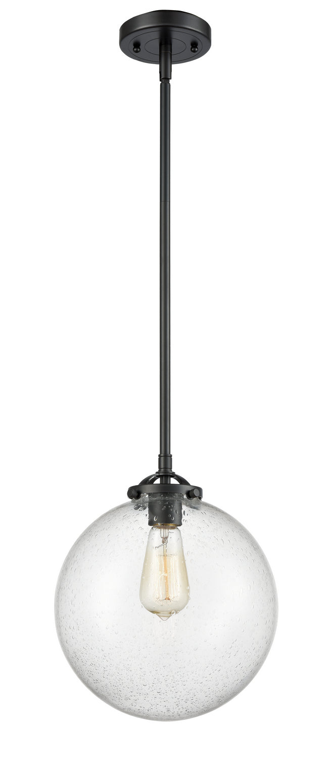 Innovations 284-1S-OB-G204-10 One Light Mini Pendant, Oil Rubbed Bronze