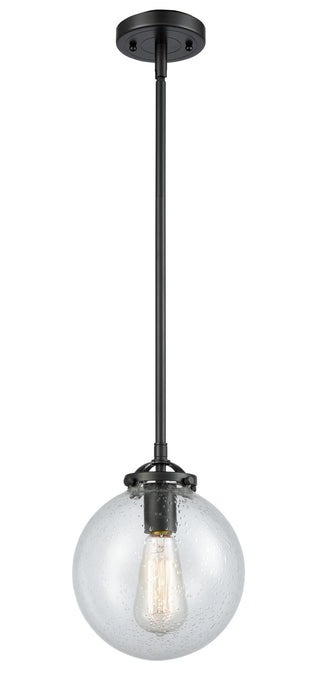 Innovations 284-1S-OB-G204-8 One Light Mini Pendant, Oil Rubbed Bronze