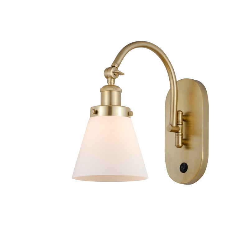 Innovations 918-1W-SG-G61-LED LED Wall Sconce, Satin Gold