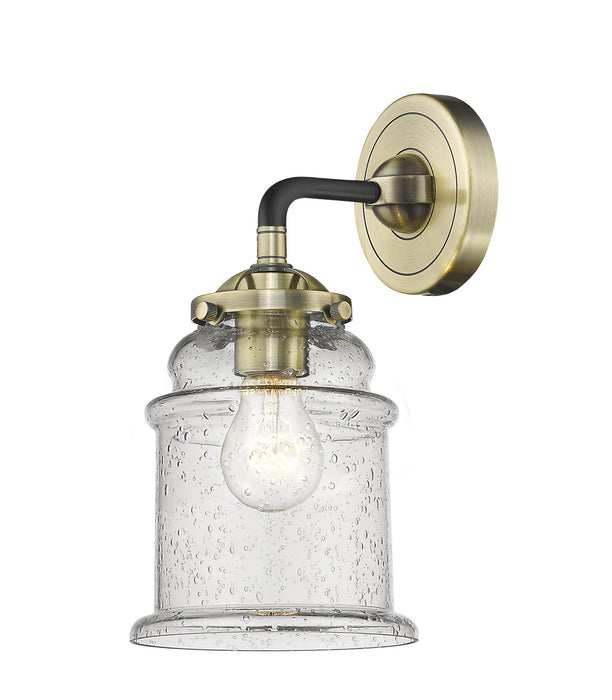 Innovations 284-1W-BAB-G184 One Light Wall Sconce, Black Antique Brass
