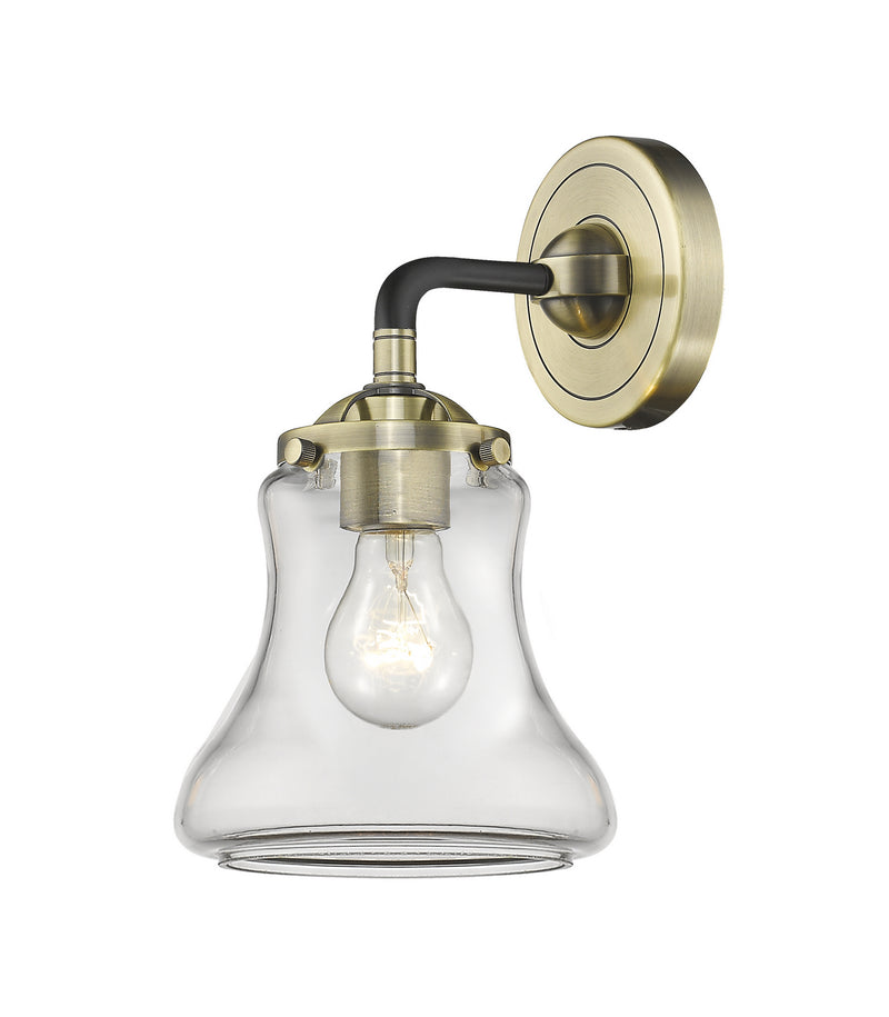 Innovations 284-1W-BAB-G192 One Light Wall Sconce, Black Antique Brass