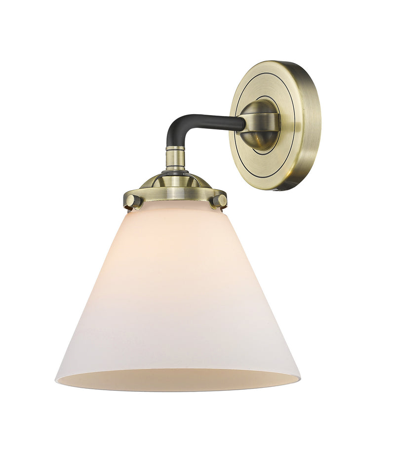 Innovations 284-1W-BAB-G41 One Light Wall Sconce, Black Antique Brass