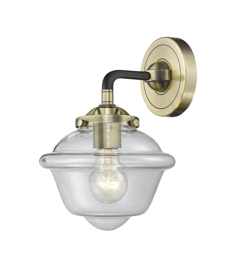 Innovations 284-1W-BAB-G532 One Light Wall Sconce, Black Antique Brass