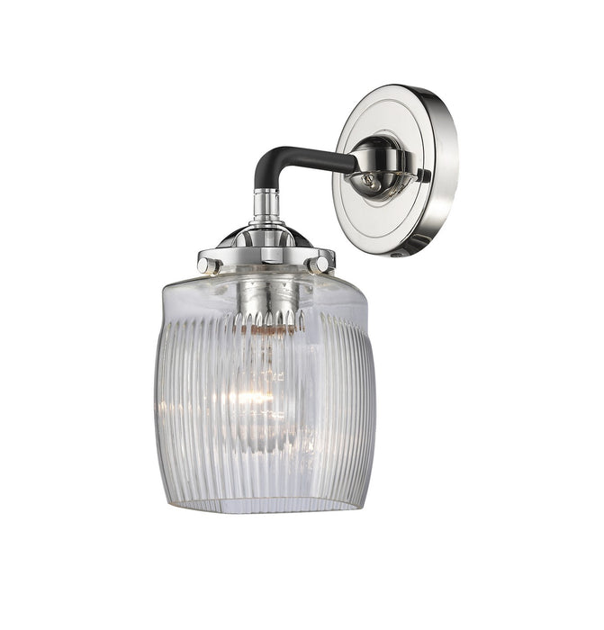 Innovations 284-1W-BPN-G302-LED LED Wall Sconce, Black Polished Nickel