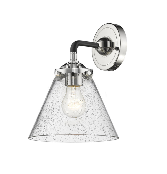 Innovations 284-1W-BPN-G44-LED LED Wall Sconce, Black Polished Nickel