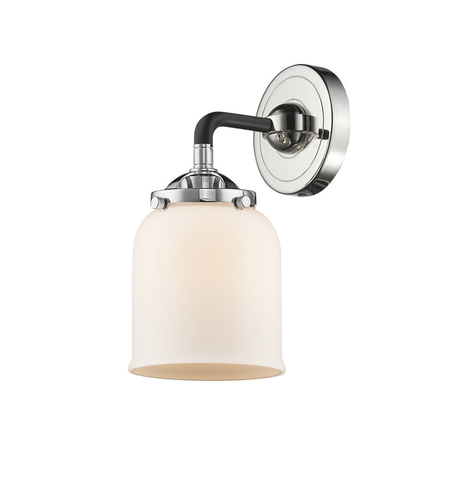 Innovations 284-1W-BPN-G51 One Light Wall Sconce, Black Polished Nickel