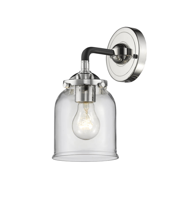 Innovations 284-1W-BPN-G52 One Light Wall Sconce, Black Polished Nickel