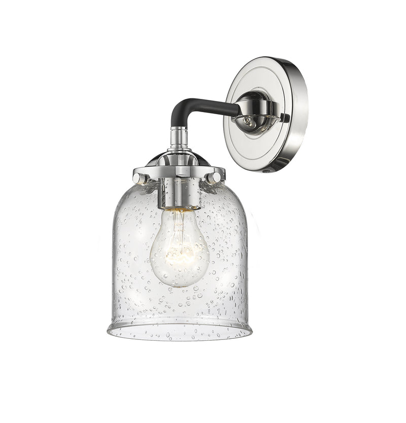 Innovations 284-1W-BPN-G54 One Light Wall Sconce, Black Polished Nickel