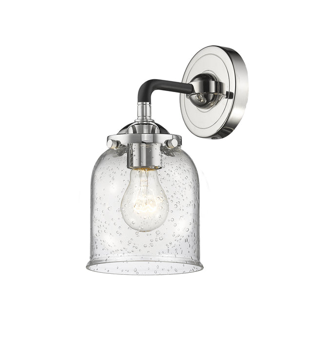 Innovations 284-1W-BPN-G54 One Light Wall Sconce, Black Polished Nickel