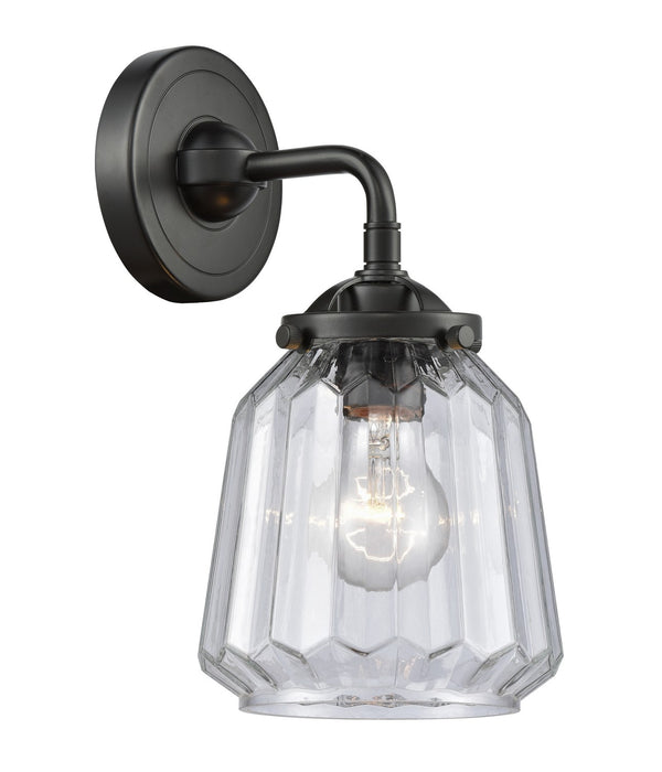 Innovations 284-1W-OB-G142-LED LED Wall Sconce, Oil Rubbed Bronze