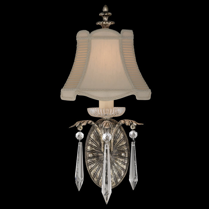 Fine Art 327650ST One Light Wall Sconce, Silver