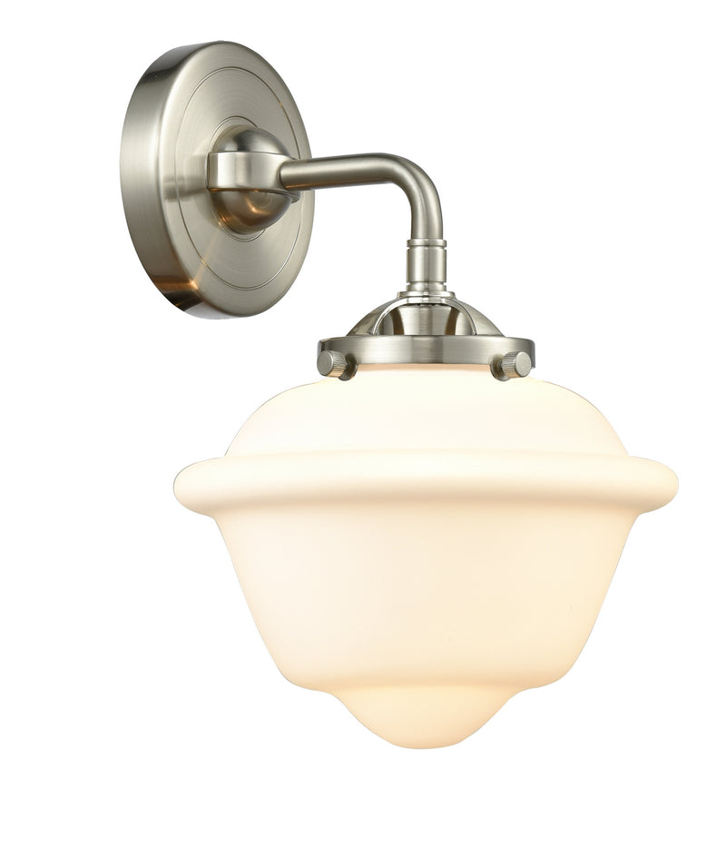 Innovations 284-1W-SN-G531 One Light Wall Sconce, Brushed Satin Nickel