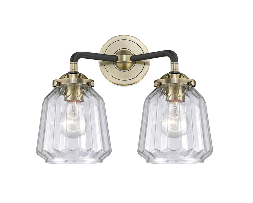 Innovations 284-2W-BAB-G142-LED LED Bath Vanity, Black Antique Brass