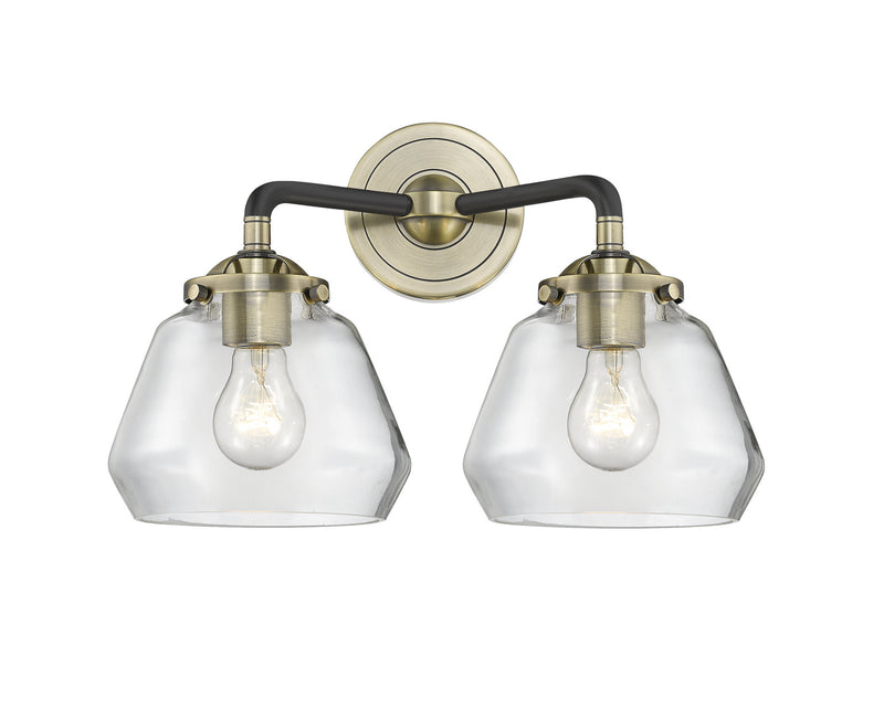 Innovations 284-2W-BAB-G172 Two Light Bath Vanity, Black Antique Brass