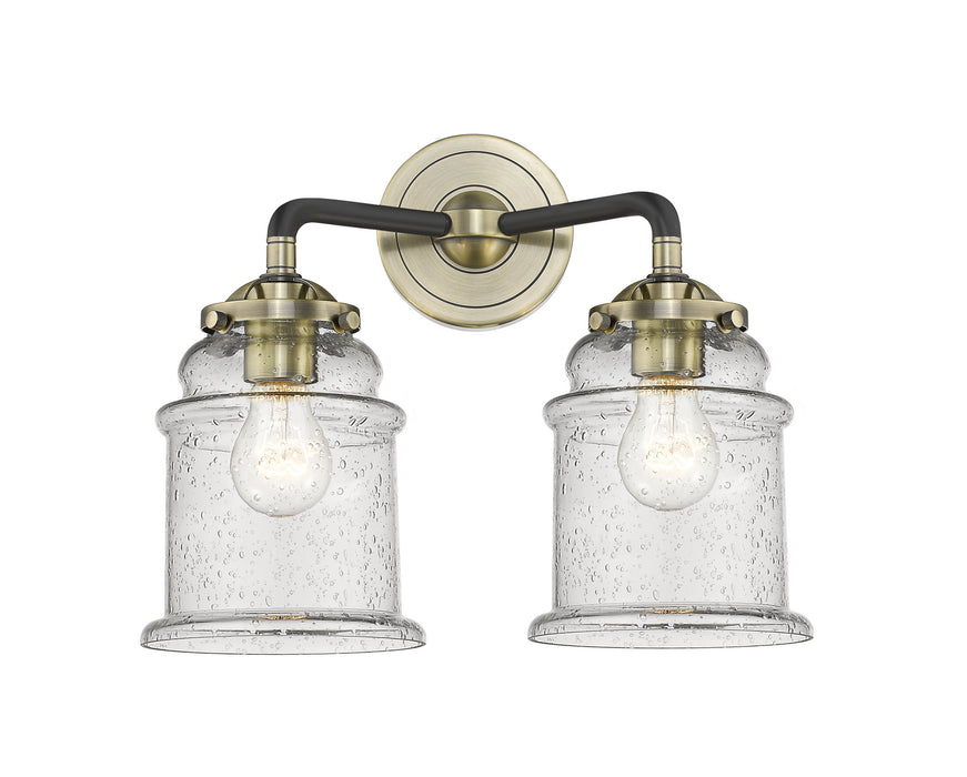 Innovations 284-2W-BAB-G184 Two Light Bath Vanity, Black Antique Brass