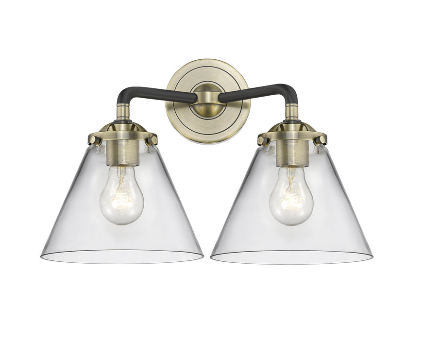 Innovations 284-2W-BAB-G42 Two Light Bath Vanity, Black Antique Brass