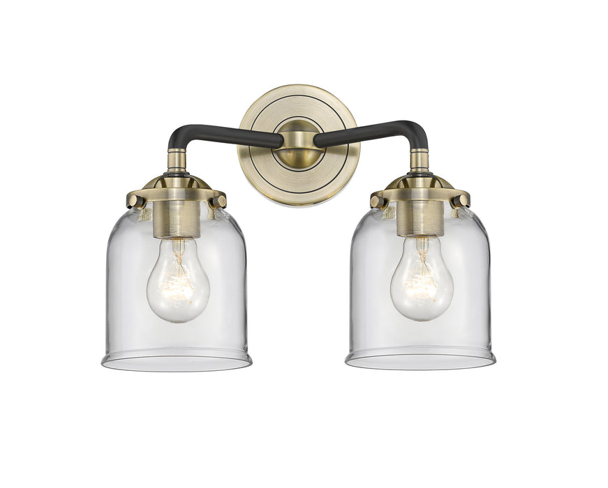 Innovations 284-2W-BAB-G52 Two Light Bath Vanity, Black Antique Brass