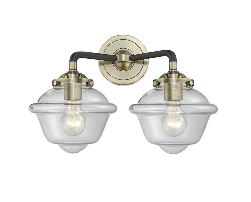 Innovations 284-2W-BAB-G532 Two Light Bath Vanity, Black Antique Brass