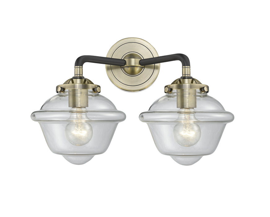 Innovations 284-2W-BAB-G532 Two Light Bath Vanity, Black Antique Brass