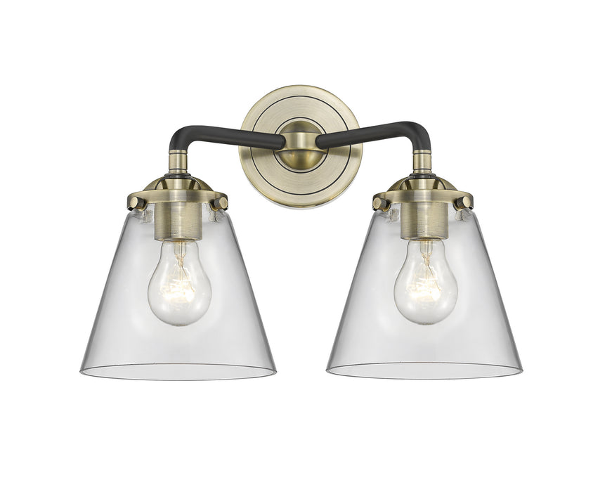 Innovations 284-2W-BAB-G62 Two Light Bath Vanity, Black Antique Brass