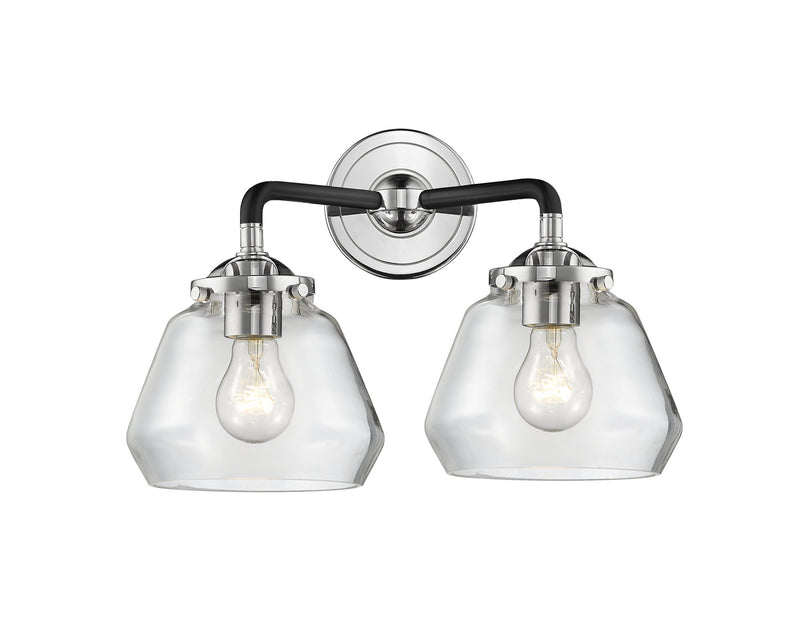 Innovations 284-2W-BPN-G172 Two Light Bath Vanity, Black Polished Nickel