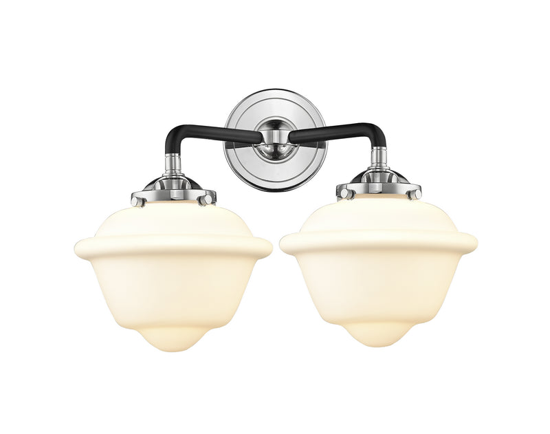 Innovations 284-2W-BPN-G531 Two Light Bath Vanity, Black Polished Nickel