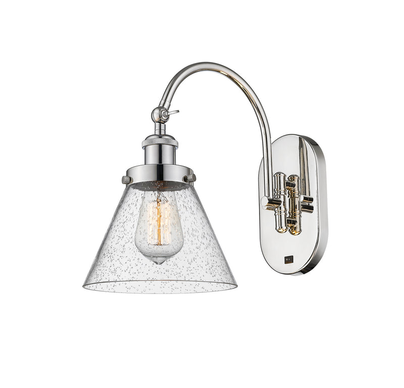 Innovations 918-1W-PN-G44-LED LED Wall Sconce, Polished Nickel
