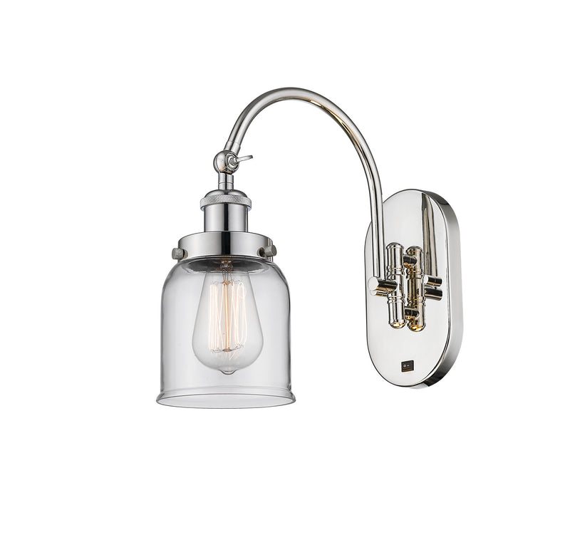 Innovations 918-1W-PN-G52 One Light Wall Sconce, Polished Nickel