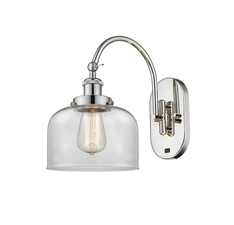 Innovations 918-1W-PN-G72-LED LED Wall Sconce, Polished Nickel