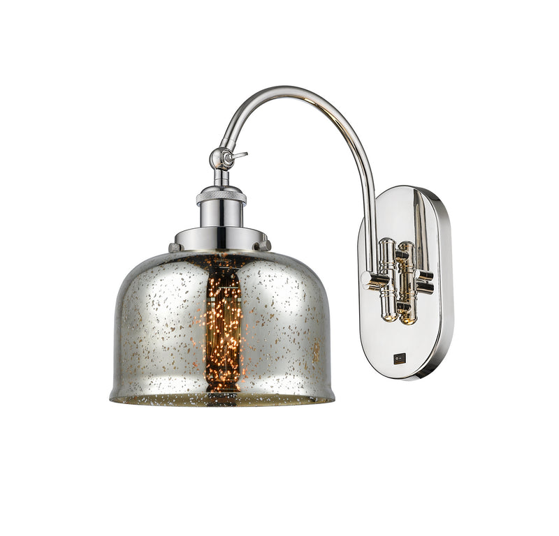 Innovations 918-1W-PN-G78-LED LED Wall Sconce, Polished Nickel