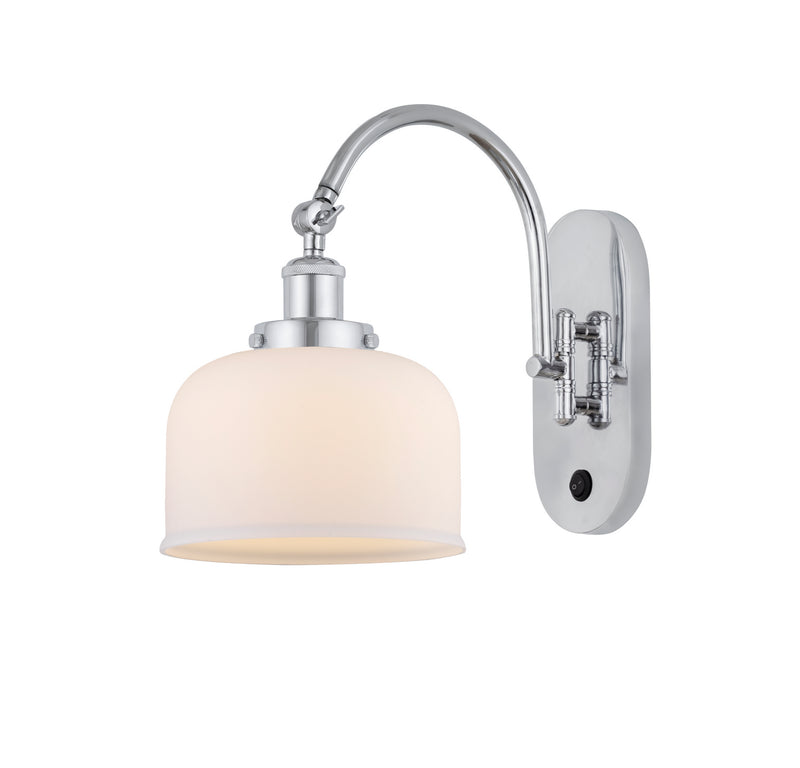 Innovations 918-1W-PC-G71 One Light Wall Sconce, Polished Chrome