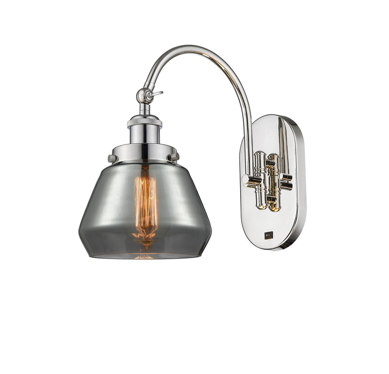Innovations 918-1W-PN-G173-LED LED Wall Sconce, Polished Nickel