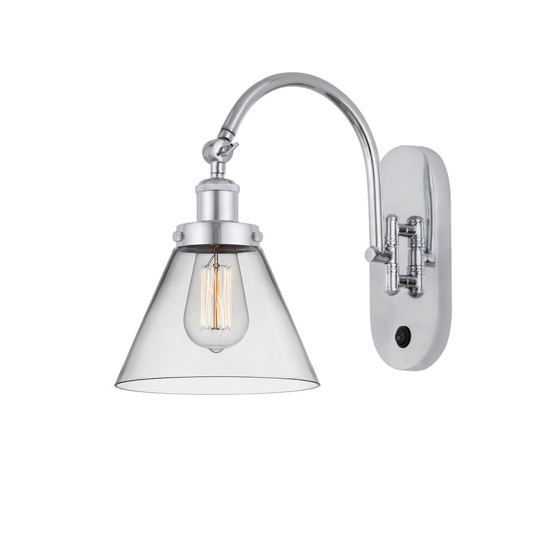 Innovations 918-1W-PC-G42-LED LED Wall Sconce, Polished Chrome