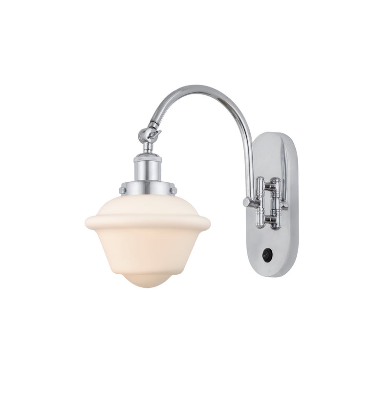 Innovations 918-1W-PC-G531 One Light Wall Sconce, Polished Chrome