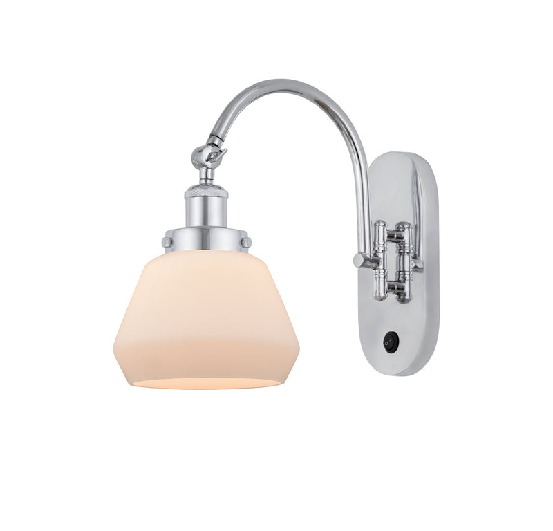 Innovations 918-1W-PC-G171 One Light Wall Sconce, Polished Chrome