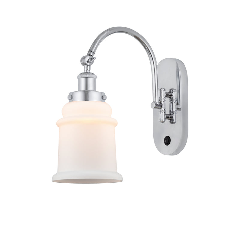 Innovations 918-1W-PC-G181 One Light Wall Sconce, Polished Chrome