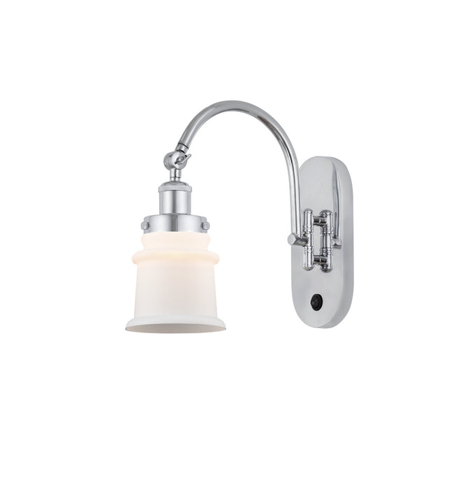 Innovations 918-1W-PC-G181S One Light Wall Sconce, Polished Chrome