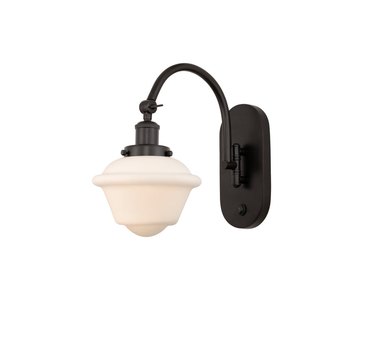 Innovations 918-1W-OB-G531 One Light Wall Sconce, Oil Rubbed Bronze