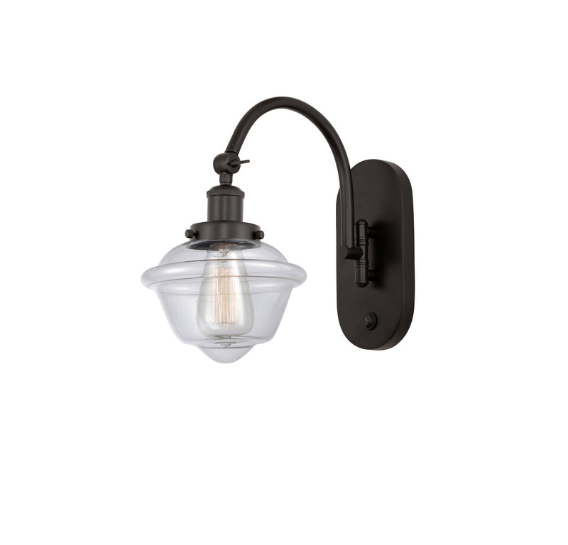 Innovations 918-1W-OB-G532 One Light Wall Sconce, Oil Rubbed Bronze