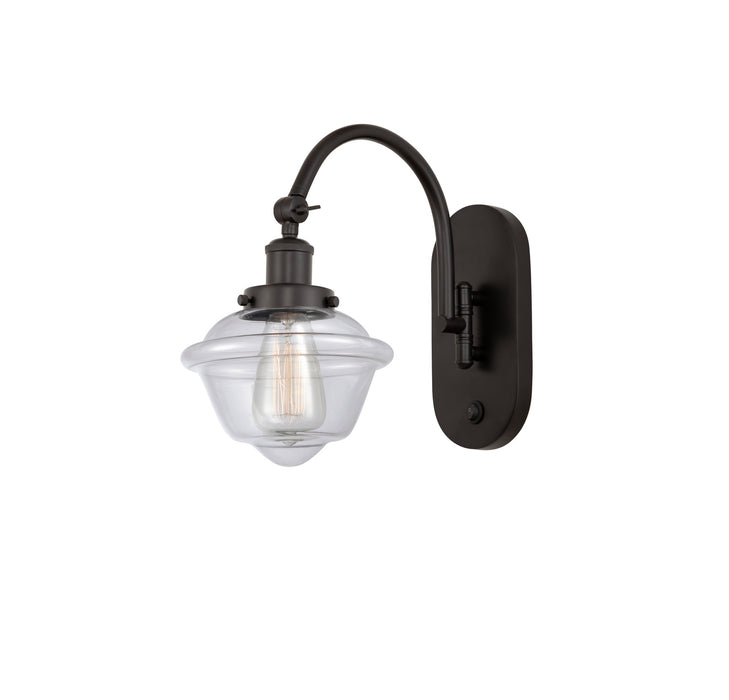 Innovations 918-1W-OB-G532 One Light Wall Sconce, Oil Rubbed Bronze
