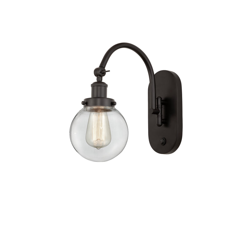 Innovations 918-1W-OB-G202-6 One Light Wall Sconce, Oil Rubbed Bronze