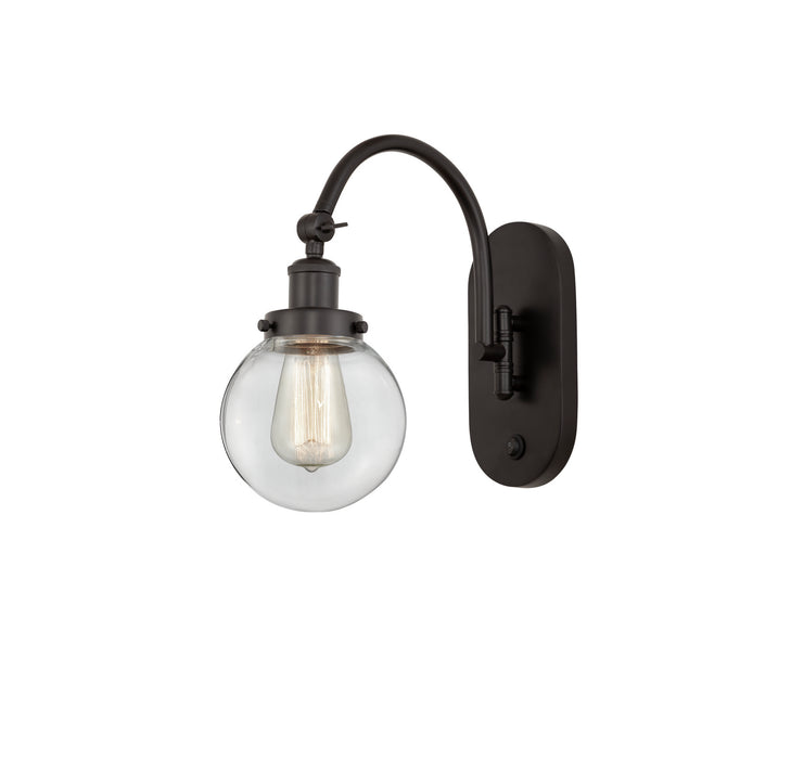 Innovations 918-1W-OB-G202-6-LED LED Wall Sconce, Oil Rubbed Bronze