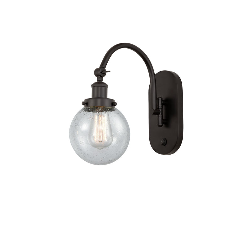 Innovations 918-1W-OB-G204-6-LED LED Wall Sconce, Oil Rubbed Bronze