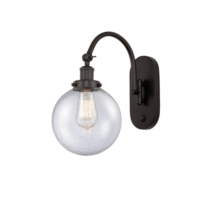Innovations 918-1W-OB-G204-8-LED LED Wall Sconce, Oil Rubbed Bronze
