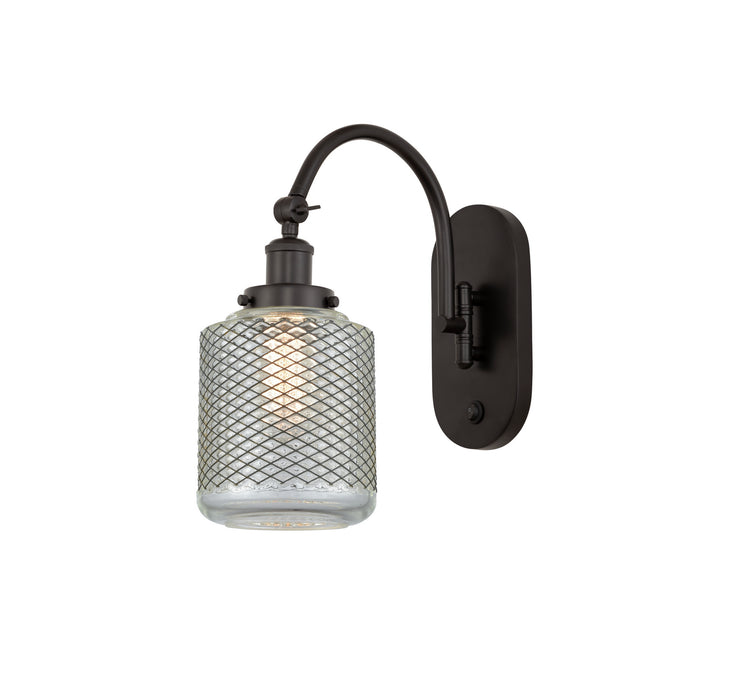 Innovations 918-1W-OB-G262 One Light Wall Sconce, Oil Rubbed Bronze