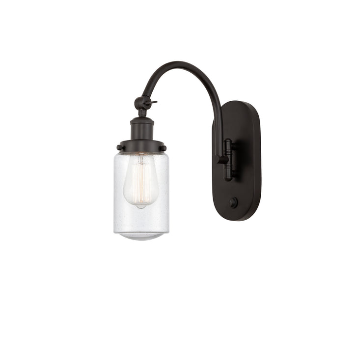 Innovations 918-1W-OB-G314 One Light Wall Sconce, Oil Rubbed Bronze