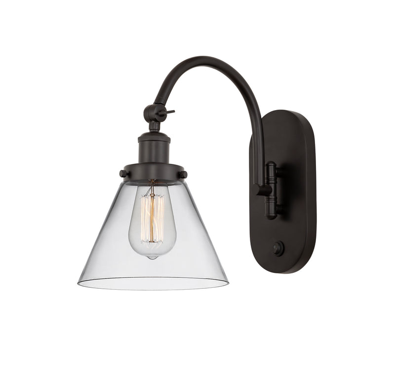 Innovations 918-1W-OB-G42 One Light Wall Sconce, Oil Rubbed Bronze