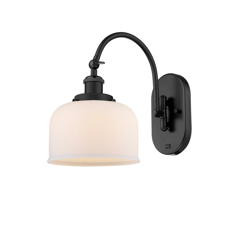 Innovations 918-1W-BK-G71-LED LED Wall Sconce, Matte Black