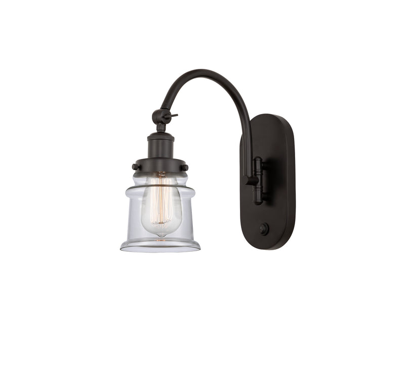 Innovations 918-1W-OB-G182S One Light Wall Sconce, Oil Rubbed Bronze