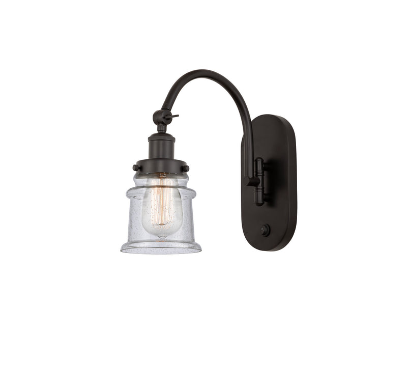 Innovations 918-1W-OB-G184S One Light Wall Sconce, Oil Rubbed Bronze